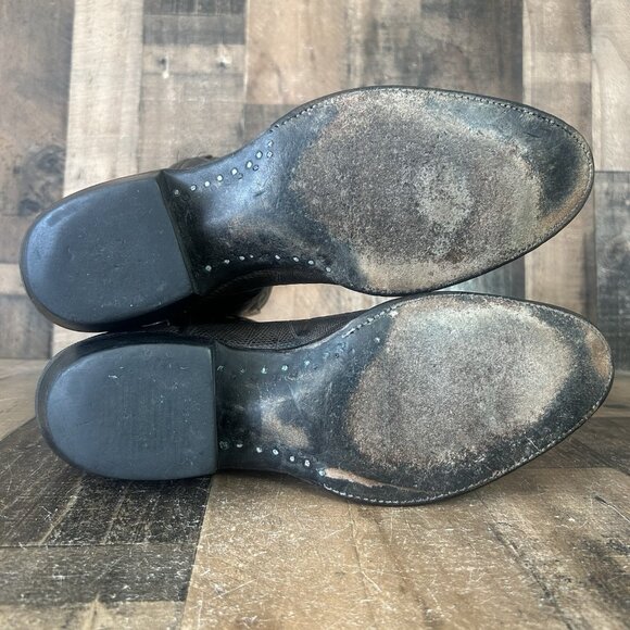 Panhandle Slim Vintage Teju Lizard Western Cowboy Boots Mens 11 D - Picture 6 of 12